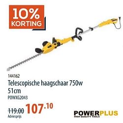 Powerplus telescopische haagschaar powxg2043