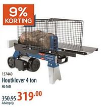 Scheppach houtklover 4 ton hl460-Scheppach