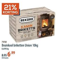 Bruinkool briketten union-Rekord