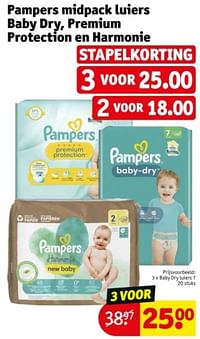 Baby dry luiers 7-Pampers