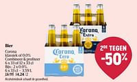 Bier corona klassiek of 0,0%-Corona