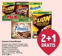 Chocoladerepen, fitness-Nestlé