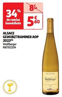 Alsace gewurztraminer aop 2022 wolfberger-Witte wijnen