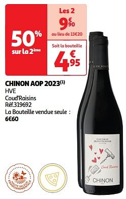 Chinon aop 2023 hve coud`raisins