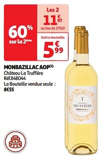 Monbazillac aop château la truffière-Witte wijnen