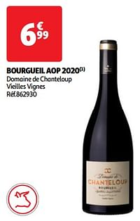 Bourgueil aop 2020 domaine de chanteloup vieilles vignes-Rode wijnen