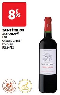 Saint émilion aop 2021 hve château grand bouquey-Rode wijnen