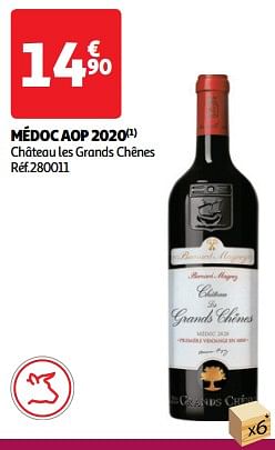 Médoc aop 2020 château les grands chênes