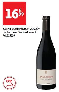 Saint joseph aop 2022 les lauzières tardieu laurent-Rode wijnen