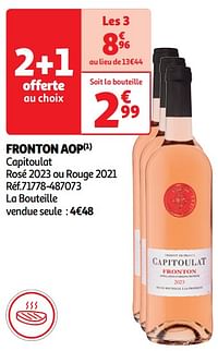 Fronton aop capitoulat-Rosé wijnen