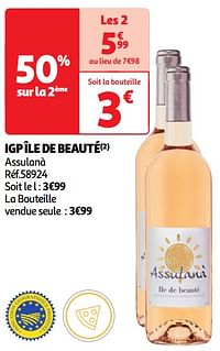 Igp île de beauté assulanà-Rosé wijnen