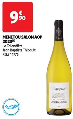 Menetou salon aop 2023 la talandière jean baptiste thibault