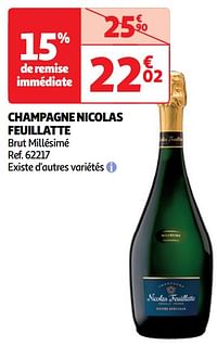 Champagne nicolas feuillatte brut millésimé-Champagne