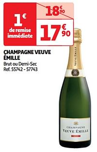 Champagne veuve émille-Champagne