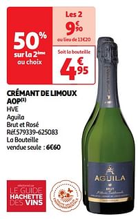 Crémant de limoux aop hve aguila-Schuimwijnen