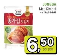 Jongga mat kimchi-Huismerk - Amazing Oriental