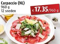 Carpaccio-Huismerk - Aronde