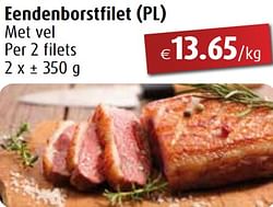 Eendenborstfilet