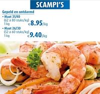 Scampi’s gepeld en ontdarmd-Huismerk - Aronde