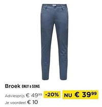 Broek only + sons-Only & Sons