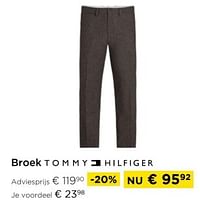 Broek tommy hilfiger-Tommy Hilfiger