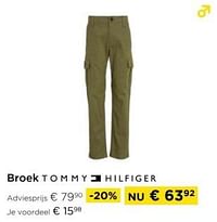 Broek tommy hilfiger-Tommy Hilfiger