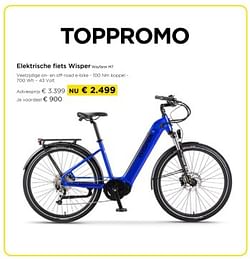 Elektrische fiets wisper wayfarer m7