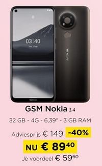 Gsm nokia 3.4-Nokia