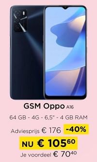 Gsm oppo a16-Oppo