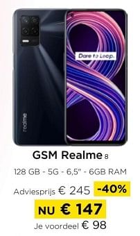 Gsm realme 8