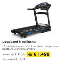 Loopband nautilus t626-NAUTILUS