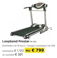 Loopband prostar tm 7515-Prostar