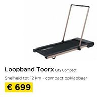 Loopband toorx city compact-Toorx