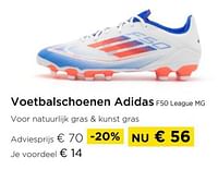 Voetbalschoenen adidas f50 league mg-Adidas