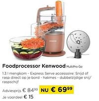 Foodprocessor kenwood multipro go-Kenwood