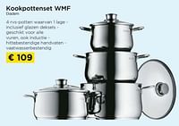 Kookpottenset wmf diadem-WMF