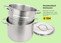 Pastakookpot demeyere-Demeyere