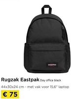 Promoties Rugzak eastpak pay office black - Eastpak - Geldig van 01/09/2024 tot 30/09/2024 bij Molecule