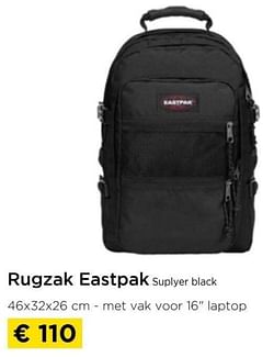 Rugzak eastpak suplyer black