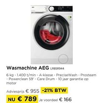 Wasmachine aeg lr85r944-AEG