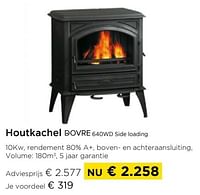 Houtkachel dovre 640wd side loading-Dovre