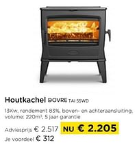 Houtkachel dovre tai 55wd-Dovre