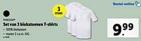 Set van 3 biokatoenen t-shirts-Parkside