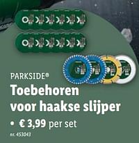 Toebehoren voor haakse slijper-Parkside