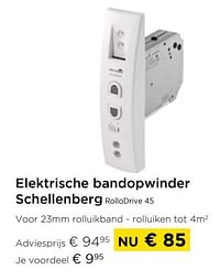 Elektrische bandopwinder schellenberg rollodrive 45-Schellenberg