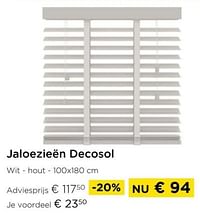 Jaloezieën decosol-Decosol