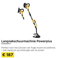 Langnekschuurmachine powerplus powx0477-Powerplus