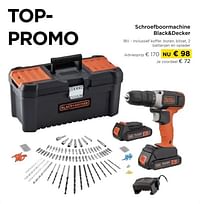 Schroefboormachine black+decker-Black & Decker