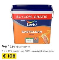 Verf levis easyclean wit-Levis