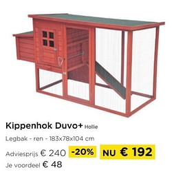 Kippenhok duvo+ hollie